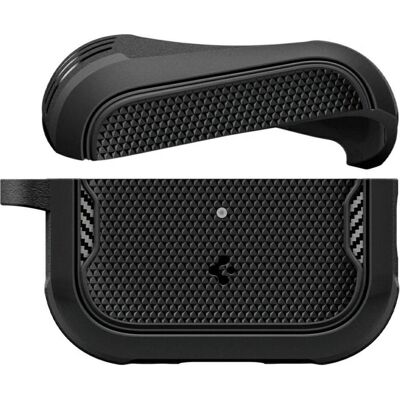 Spigen - Core Armor - Apple AirPods Pro 3 - Matte Black, Étui pour écouteurs + casque, Noir Spigen - Core Armor - Apple AirPods Pro 3 - Matte Black, Étui pour écouteurs + casque, Noir
