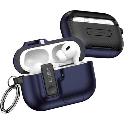 Tech-Protect Headphone case Apple AIRPODS PRO 3 SLIM HOOK Navy Blue (Manchon pour casque d'écoute), Étui pour écouteurs + casque, Bleu Tech-Protect Headphone case Apple AIRPODS PRO 3 SLIM HOOK Navy Blue (Manchon pour casque d'écoute), Étui pour écouteurs + casque, Bleu
