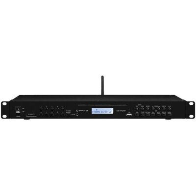 MONACOR CD-114/BT Lecteur CD Bluetooth - Montage en Rack 19" MONACOR CD-114/BT Lecteur CD Bluetooth - Montage en Rack 19"