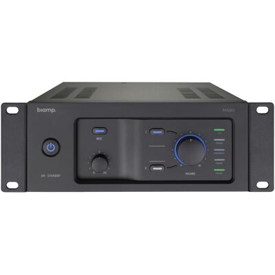 Biamp Amplificateur Apart MA60 (Amplificateur), Amplificateur stéréo, Noir Biamp Amplificateur Apart MA60 (Amplificateur), Amplificateur stéréo, Noir