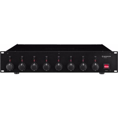 Amplificateur numérique Monacor STA-850D 8 canaux - Amplificateur multi-canal Amplificateur numérique Monacor STA-850D 8 canaux - Amplificateur multi-canal
