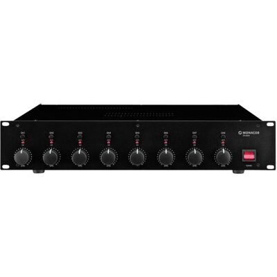 Amplificateur numérique Monacor STA-850D 8 canaux - Amplificateur multi-canal Amplificateur numérique Monacor STA-850D 8 canaux - Amplificateur multi-canal