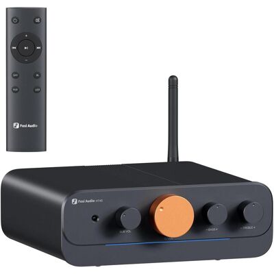 Fosi Audio HT4S (Amplificateur), Amplificateur stéréo, Noir Fosi Audio HT4S (Amplificateur), Amplificateur stéréo, Noir