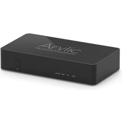 Arylic S50 PRO+ Multiroom Streamer HD + préamplificateur (Amplificateur), Amplificateur stéréo, Argent, Noir Arylic S50 PRO+ Multiroom Streamer HD + préamplificateur (Amplificateur), Amplificateur stéréo, Argent, Noir