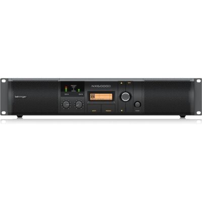 Behringer NX6000D (Amplificateur de puissance), Amplificateur stéréo, Noir Behringer NX6000D (Amplificateur de puissance), Amplificateur stéréo, Noir