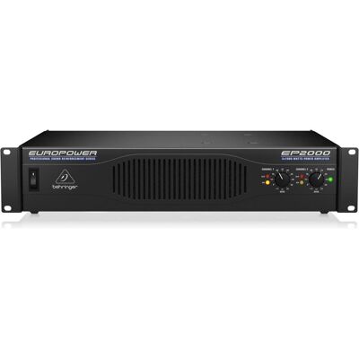 Behringer Amplificateur PA EP2000 RMS Puissance (Amplificateur de puissance), Amplificateur stéréo, Noir Behringer Amplificateur PA EP2000 RMS Puissance (Amplificateur de puissance), Amplificateur stéréo, Noir
