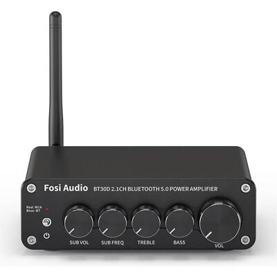 Fosi Audio BT30D Pro (Amplificateur), Amplificateur stéréo, Noir Fosi Audio BT30D Pro (Amplificateur), Amplificateur stéréo, Noir