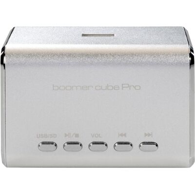 Ultron Aktivbox boomer cube Pro silber, Enceinte Bluetooth, Argent Ultron Aktivbox boomer cube Pro silber, Enceinte Bluetooth, Argent