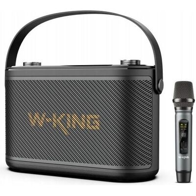 W-king Głośnik Przenośny głośnik bezprzewodowy H10S czarny, Enceinte Bluetooth, Noir W-king Głośnik Przenośny głośnik bezprzewodowy H10S czarny, Enceinte Bluetooth, Noir