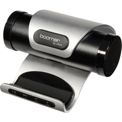 Ultron boomer dock - haut-parleurs, Enceinte Bluetooth, Noir, Argent Ultron boomer dock - haut-parleurs, Enceinte Bluetooth, Noir, Argent