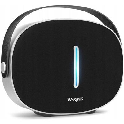 W-king Głośnik Przenośny głośnik bezprzewodowy T8II czarny, Enceinte Bluetooth, Noir W-king Głośnik Przenośny głośnik bezprzewodowy T8II czarny, Enceinte Bluetooth, Noir