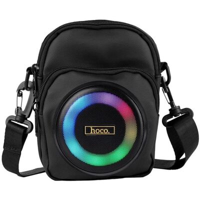 Hoco Other Computer Accessory Speaker bluetooth 8W 3h shoulder bag shape 1,5L HC41 black (3 h), Enceinte Bluetooth, Noir Hoco Other Computer Accessory Speaker bluetooth 8W 3h shoulder bag shape 1,5L HC41 black (3 h), Enceinte Bluetooth, Noir