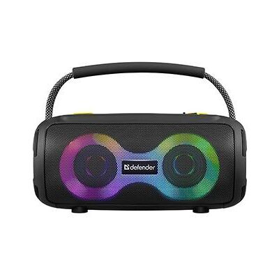Defender Enceinte Enjoy S450 Bluetooth 10 W MP3/LED/BT/AUX/USB/TWS (5.50 h), Enceinte Bluetooth, Noir Defender Enceinte Enjoy S450 Bluetooth 10 W MP3/LED/BT/AUX/USB/TWS (5.50 h), Enceinte Bluetooth, Noir