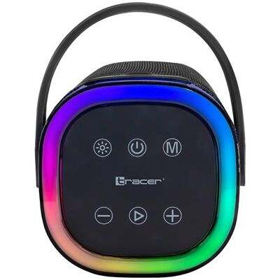 Tracer Enceintes Bluetooth 47615 Stripe XL TWS BT RGB, Enceinte Bluetooth, Noir Tracer Enceintes Bluetooth 47615 Stripe XL TWS BT RGB, Enceinte Bluetooth, Noir