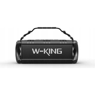 W-king Głośnik Przenośny głośnik bezprzewodowy D8 cały czarny, Enceinte Bluetooth, Noir W-king Głośnik Przenośny głośnik bezprzewodowy D8 cały czarny, Enceinte Bluetooth, Noir