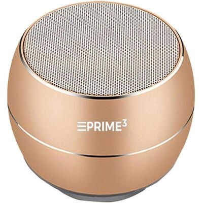 Prime3 Enceinte PRIME 3 Enceinte bluetooth SOUL ABT03GL (couleur or) (5 h), Enceinte Bluetooth, Or Prime3 Enceinte PRIME 3 Enceinte bluetooth SOUL ABT03GL (couleur or) (5 h), Enceinte Bluetooth, Or