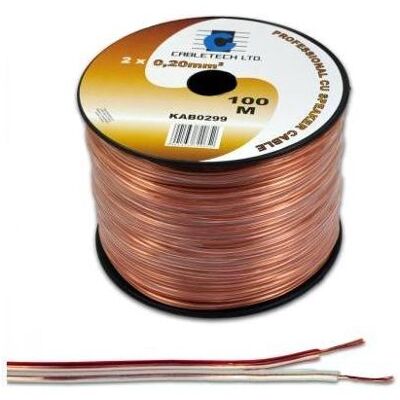 Cabletech 0 2 mm Câble de haut-parleur (0.12 m), Câble d'enceinte Cabletech 0 2 mm Câble de haut-parleur (0.12 m), Câble d'enceinte
