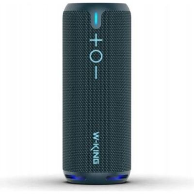 W-king Głośnik Przenośny głośnik bezprzewodowy D320 niebieski, Enceinte Bluetooth, Bleu W-king Głośnik Przenośny głośnik bezprzewodowy D320 niebieski, Enceinte Bluetooth, Bleu