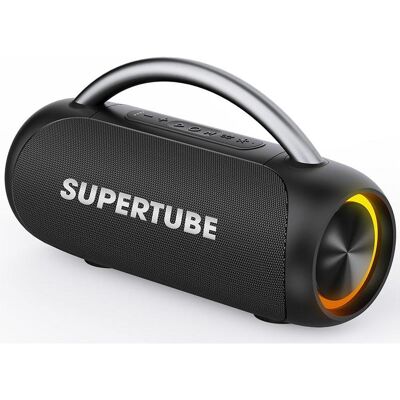 Tracer Głośniki SuperTube TWS BT BLACK (10 h), Enceinte Bluetooth, Noir Tracer Głośniki SuperTube TWS BT BLACK (10 h), Enceinte Bluetooth, Noir