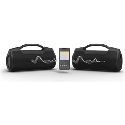 Hama Bluetooth speakers 00188236 Soundbarrel 2.0 Black (12 h), Enceinte Bluetooth, Noir Hama Bluetooth speakers 00188236 Soundbarrel 2.0 Black (12 h), Enceinte Bluetooth, Noir