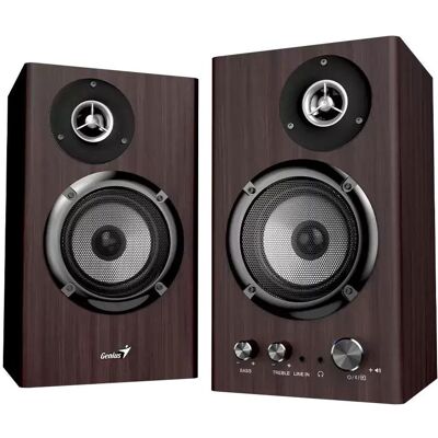 Genius repro SP-HF1812BT / Dunkelbraun / Holz / BT, Haut-parleur PC, Marron Genius repro SP-HF1812BT / Dunkelbraun / Holz / BT, Haut-parleur PC, Marron