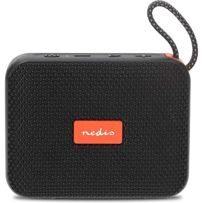 Nedis Bluetooth-Speaker Battery 1 10W Outdoors / Portable Orange/Black (6 h), Enceinte Bluetooth, Orange, Noir Nedis Bluetooth-Speaker Battery 1 10W Outdoors / Portable Orange/Black (6 h), Enceinte Bluetooth, Orange, Noir