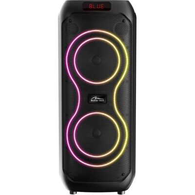 Media-Tech Bluetooth-Lautsprecher mit maximaler Audioleistung (MAX MT3185), Enceinte Bluetooth, Noir Media-Tech Bluetooth-Lautsprecher mit maximaler Audioleistung (MAX MT3185), Enceinte Bluetooth, Noir