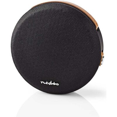 Nedis Enceinte Bluetooth noire / Enceinte / 24 W / Étanche / Poignée de transport (9 h), Enceinte Bluetooth, Noir Nedis Enceinte Bluetooth noire / Enceinte / 24 W / Étanche / Poignée de transport (9 h), Enceinte Bluetooth, Noir