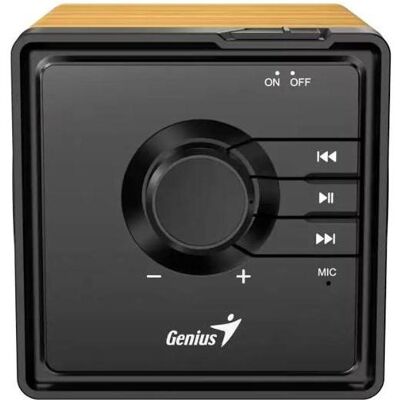 Genius repro SP-916BT/Bluetooth (8 h), Enceinte Bluetooth, Noir, Marron Genius repro SP-916BT/Bluetooth (8 h), Enceinte Bluetooth, Noir, Marron
