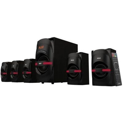 Système audio 5.1 Akai HT014A-5086F - Noir Système audio 5.1 Akai HT014A-5086F - Noir