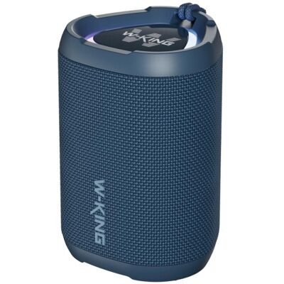 W-king Głośnik Przenośny głośnik bezprzewodowy D110 niebieski, Enceinte Bluetooth, Bleu W-king Głośnik Przenośny głośnik bezprzewodowy D110 niebieski, Enceinte Bluetooth, Bleu