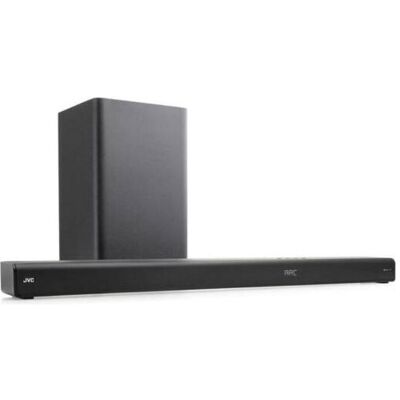 JVC Barre de son TH-E754B 3.1.2 Wireless Sub Dolby A. (520 W, 5.1.2 Canal), Barre de son, Noir JVC Barre de son TH-E754B 3.1.2 Wireless Sub Dolby A. (520 W, 5.1.2 Canal), Barre de son, Noir