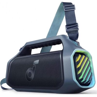 Anker Enceinte Bluetooth Soundcore Boom 2 Plus bleue (20 h), Enceinte Bluetooth, Bleu Anker Enceinte Bluetooth Soundcore Boom 2 Plus bleue (20 h), Enceinte Bluetooth, Bleu