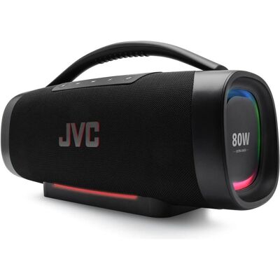 JVC Enceinte Bluetooth XS-E934B noire (18 h), Enceinte Bluetooth, Noir JVC Enceinte Bluetooth XS-E934B noire (18 h), Enceinte Bluetooth, Noir