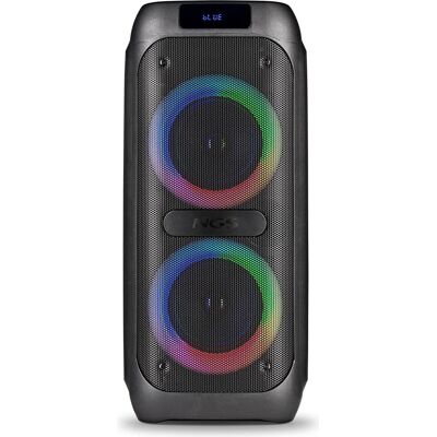 NGS Enceinte portable Bluetooth Wild Banger 2 (noire) (4 h), Enceinte Bluetooth, Multicolore, Noir NGS Enceinte portable Bluetooth Wild Banger 2 (noire) (4 h), Enceinte Bluetooth, Multicolore, Noir