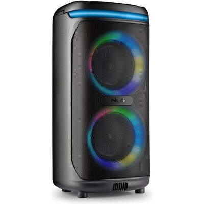 NGS Enceintes Bluetooth portables Wild Drip RGB (noir) (4 h), Enceinte Bluetooth, Noir NGS Enceintes Bluetooth portables Wild Drip RGB (noir) (4 h), Enceinte Bluetooth, Noir