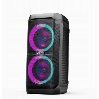 W-king Głośnik Przenośny głośnik bezprzewodowy T11 czarny, Enceinte Bluetooth, Noir W-king Głośnik Przenośny głośnik bezprzewodowy T11 czarny, Enceinte Bluetooth, Noir