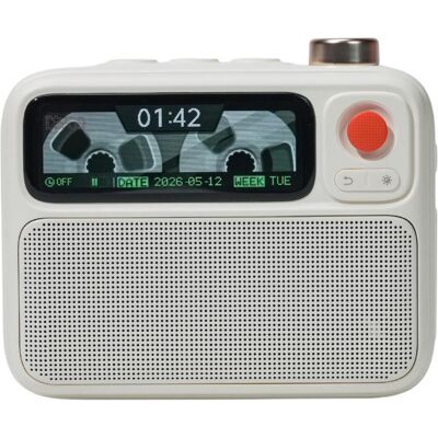 Divoom FlowToo Multifunctional Bluetooth Speaker (10 h), Enceinte Bluetooth, Noir Divoom FlowToo Multifunctional Bluetooth Speaker (10 h), Enceinte Bluetooth, Noir