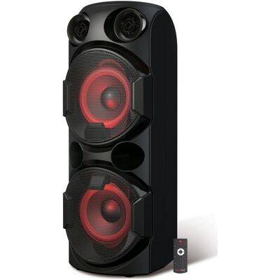 Haut-parleur Bluetooth Karaoke SoundBox 630 Rebeltec - Portatif 4h - Enceinte Bluetooth Haut-parleur Bluetooth Karaoke SoundBox 630 Rebeltec - Portatif 4h - Enceinte Bluetooth
