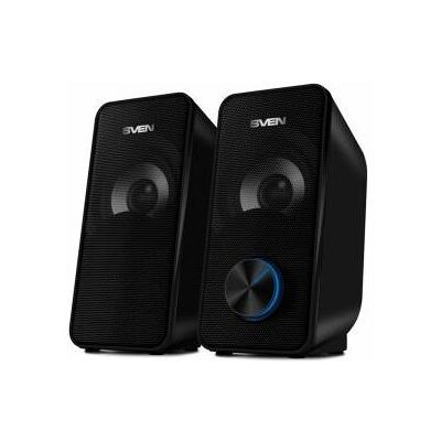 Sven SPEAKERS 2.0 335, Haut-parleur PC, Noir Sven SPEAKERS 2.0 335, Haut-parleur PC, Noir