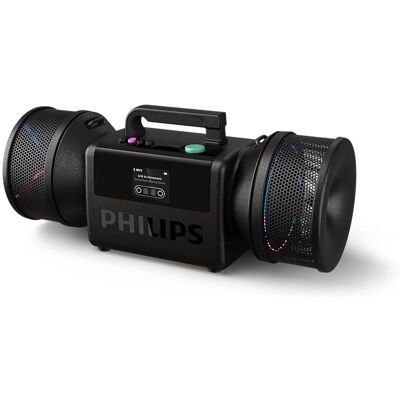Philips TAMS80 - The Tube Boombox - Sort (24 h), Enceinte Bluetooth, Noir Philips TAMS80 - The Tube Boombox - Sort (24 h), Enceinte Bluetooth, Noir