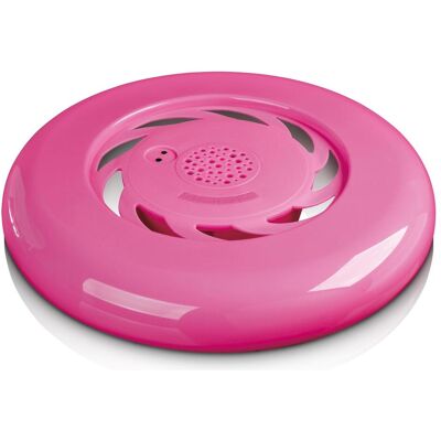 Haut-parleur Bluetooth Lenco AFB-100PK - Frisbee, Noir, Argent, Rose Haut-parleur Bluetooth Lenco AFB-100PK - Frisbee, Noir, Argent, Rose