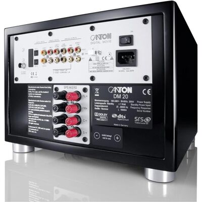 Canton DM 20 - Système surround virtuel (350 W), Barre de son, Noir Canton DM 20 - Système surround virtuel (350 W), Barre de son, Noir