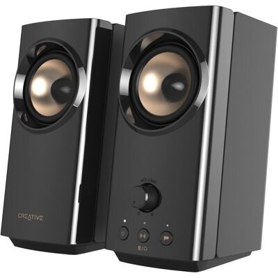 Creative T60, Haut-parleur PC, Noir Creative T60, Haut-parleur PC, Noir