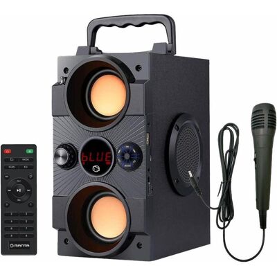 Manta SPK817 Fortino (10 h), Enceinte Bluetooth, Noir Manta SPK817 Fortino (10 h), Enceinte Bluetooth, Noir