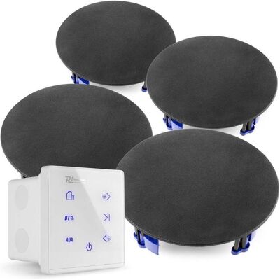 Power Dynamics Ensemble Powerline A100W (Actif, Passif), Haut-parleur PA, Blanc, Noir Power Dynamics Ensemble Powerline A100W (Actif, Passif), Haut-parleur PA, Blanc, Noir