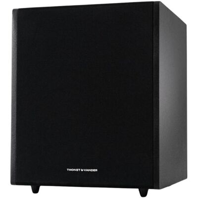 Thonet & Vander SW10 Subwoofer Schwarz (100 W), Enceinte hifi + home cinéma, Noir Thonet & Vander SW10 Subwoofer Schwarz (100 W), Enceinte hifi + home cinéma, Noir