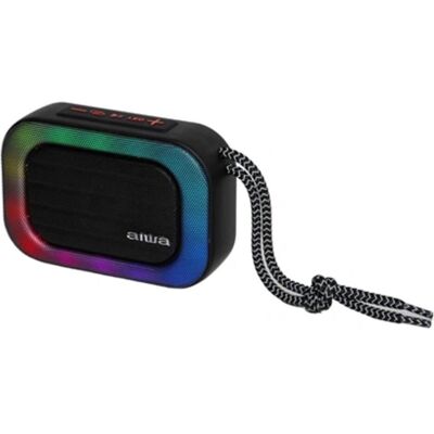 Aiwa Tragbare Bluetooth-Lautsprecher BST130RD Rot 5 W (12 h), Enceinte Bluetooth, Rouge Aiwa Tragbare Bluetooth-Lautsprecher BST130RD Rot 5 W (12 h), Enceinte Bluetooth, Rouge