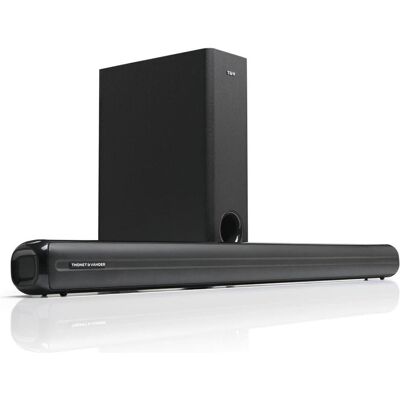 Thonet & Vander Kino Gen2 2.1 Soundsystem Schwarz (150 W), Barre de son, Noir Thonet & Vander Kino Gen2 2.1 Soundsystem Schwarz (150 W), Barre de son, Noir