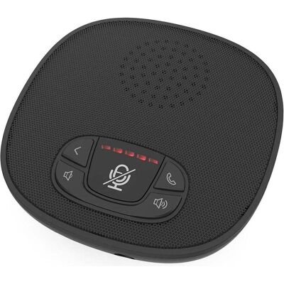 Nedis Conference Speaker Bluetooth 15 W Battery / USB 3.5 mm Audio / USB-C Black, Solution de conférence, Noir Nedis Conference Speaker Bluetooth 15 W Battery / USB 3.5 mm Audio / USB-C Black, Solution de conférence, Noir